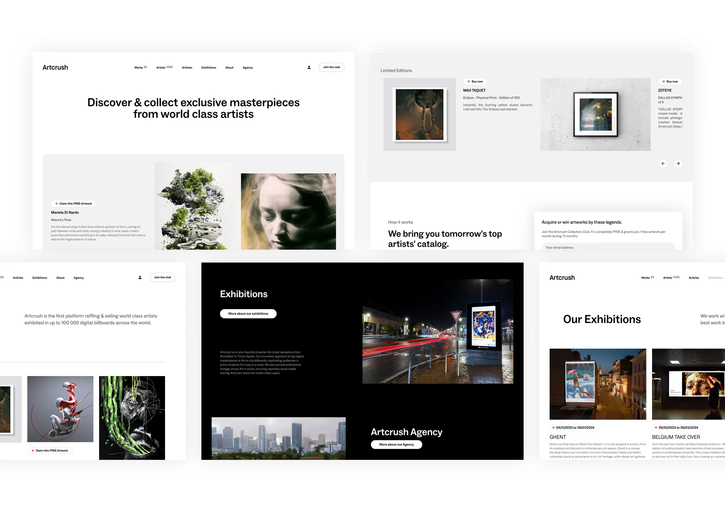 Artcrush - Website