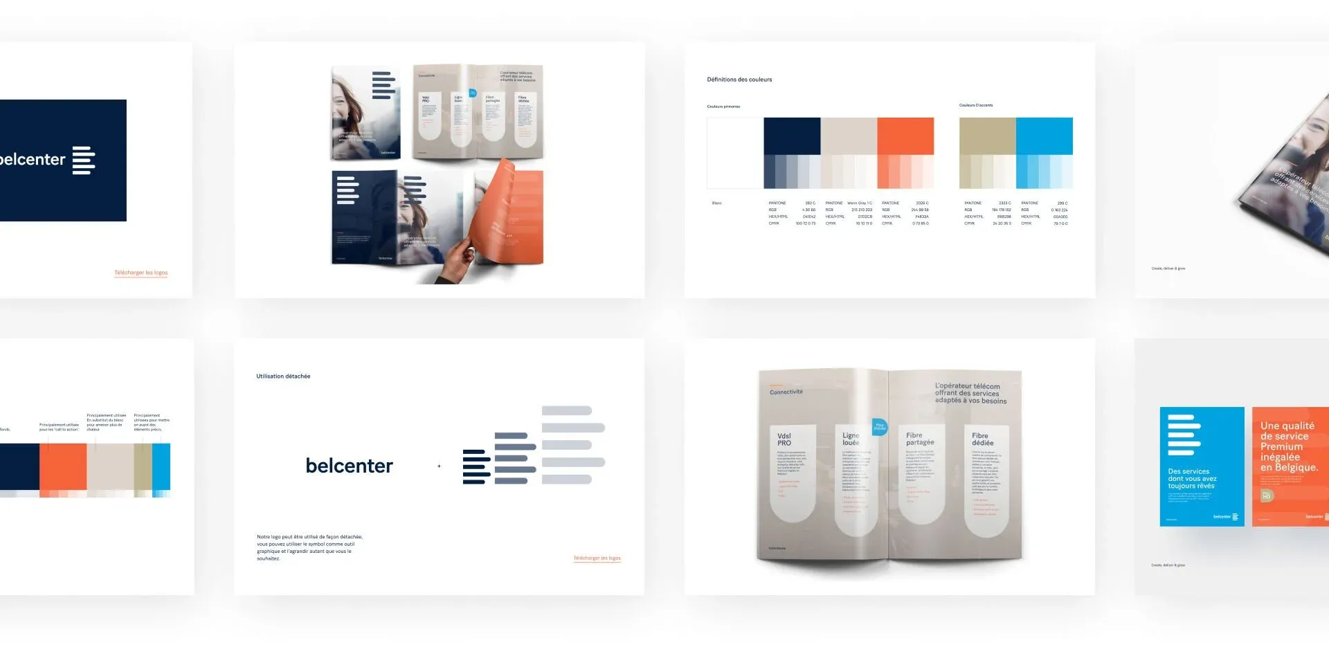 Belcenter — charte graphique guidelines