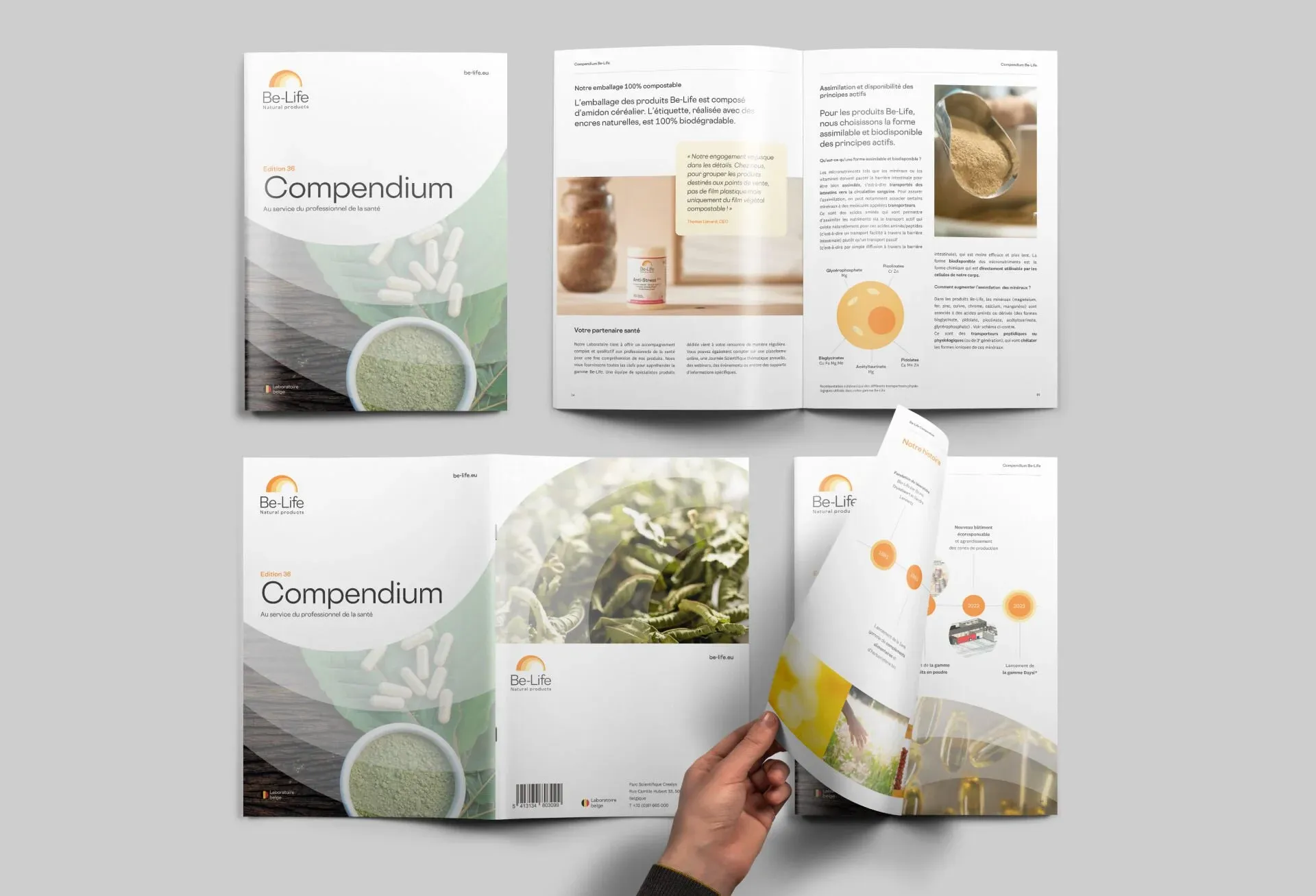 Be-Life compendium produits