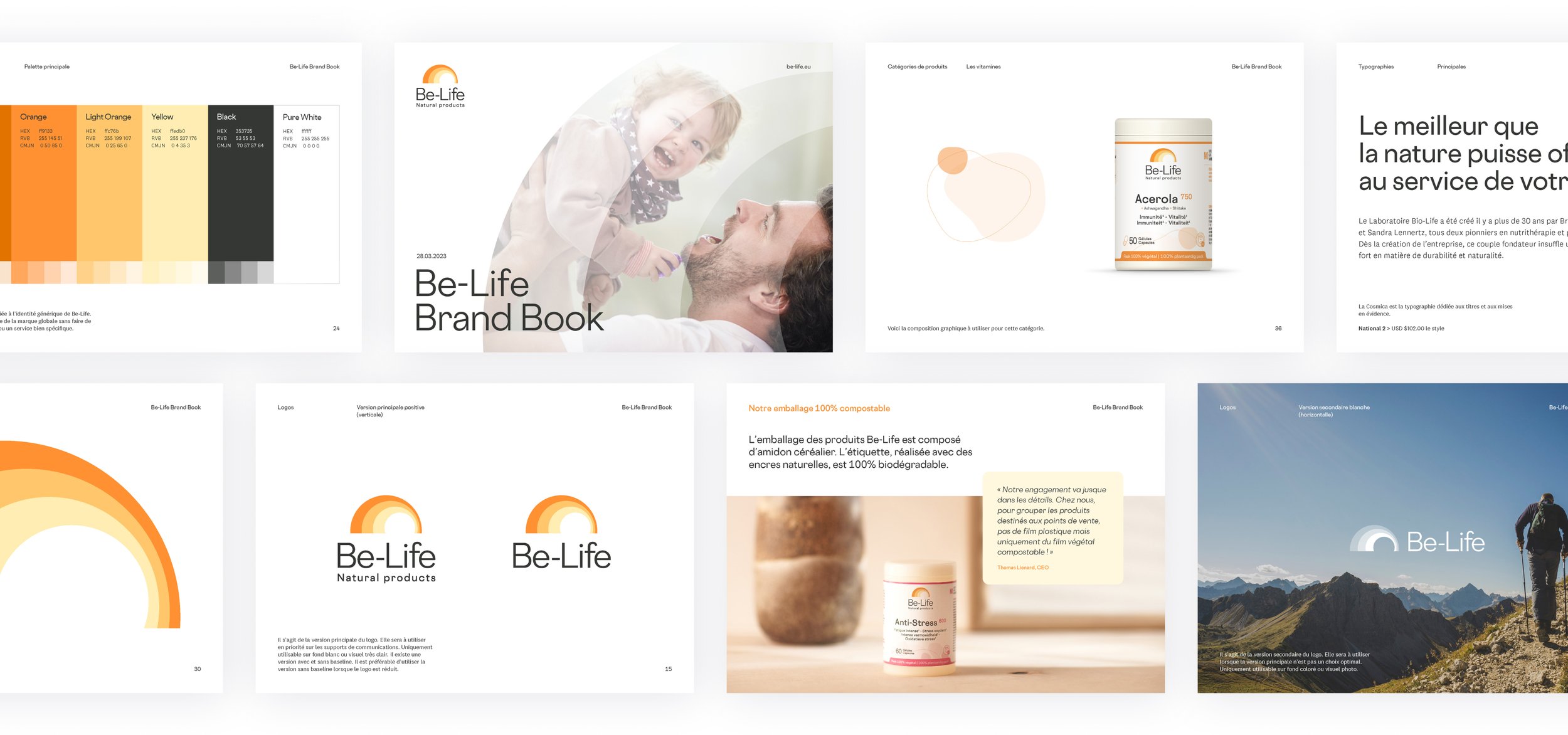 Be-Life brand guidelines