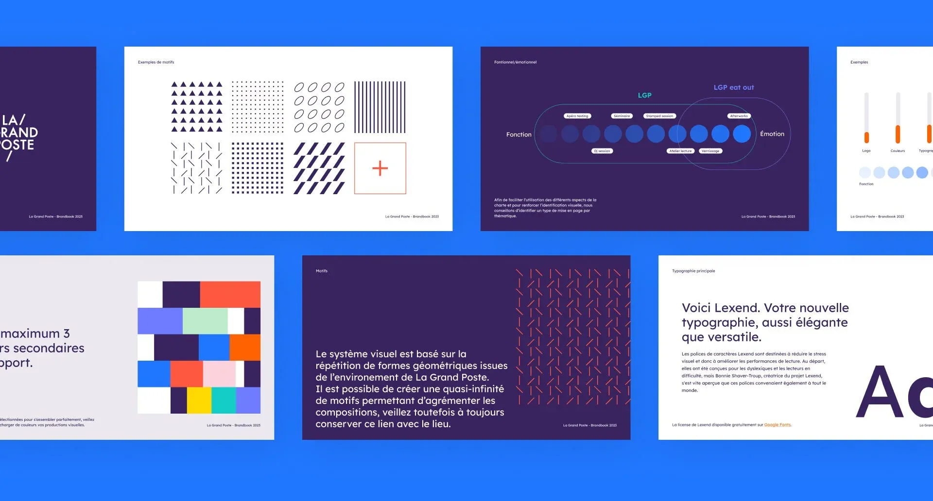 La Grand Poste – guidelines & charte graphique