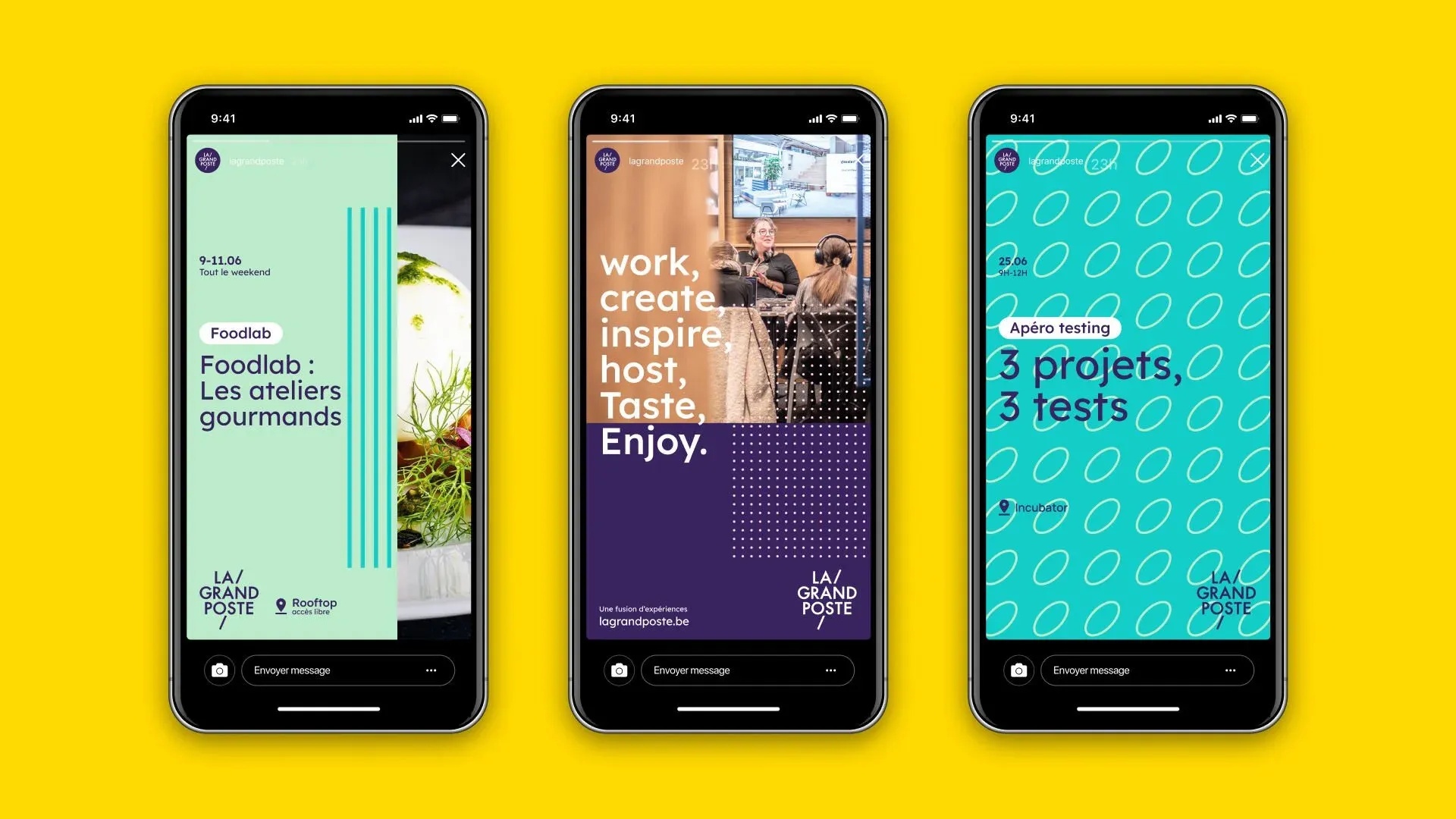 La Grand Poste – vues mobiles