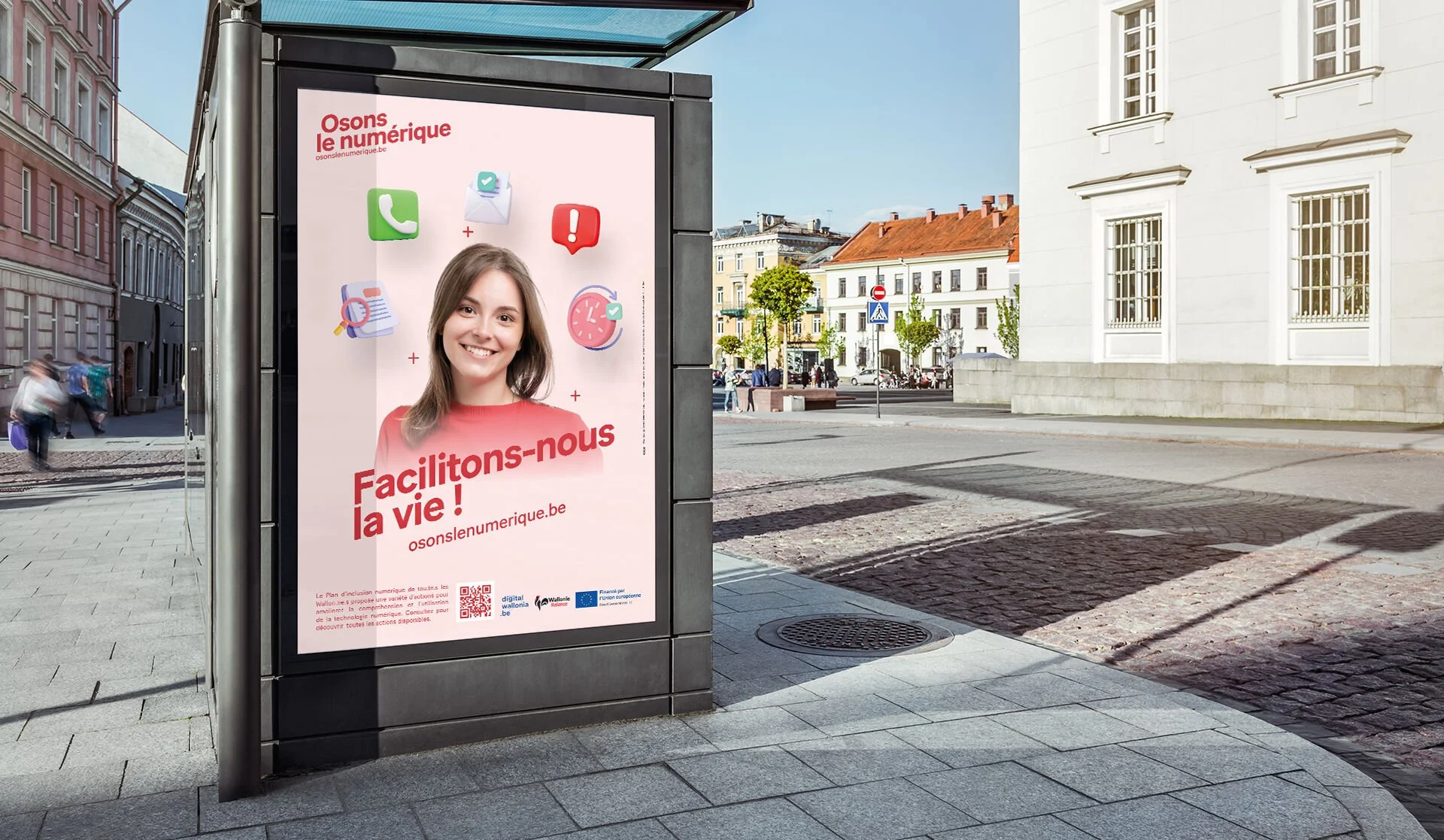 Osons le numérique - Poster campagne